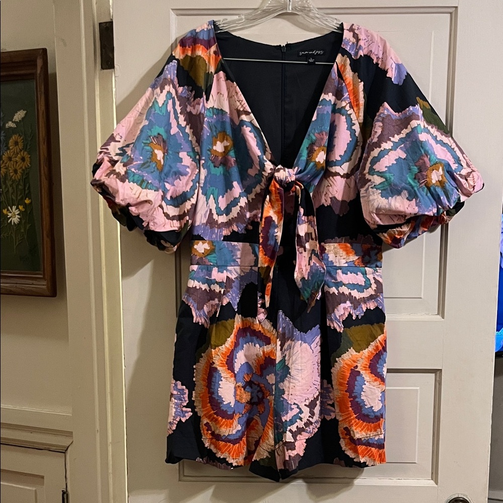 Multicolored Romper